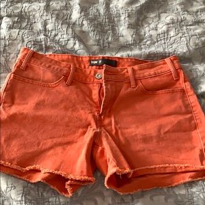 Orange Levi shorts